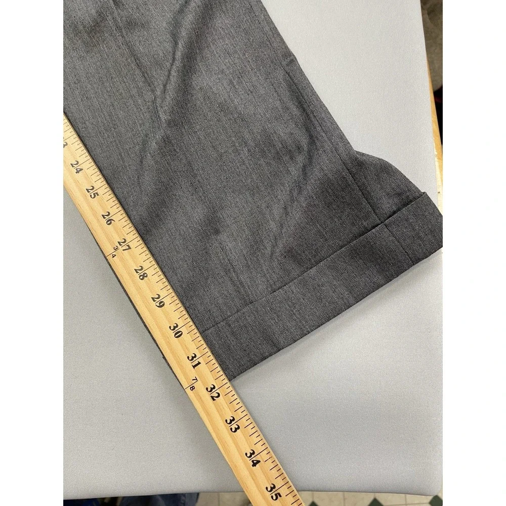 Jos‎ A Bank Mens Suit 43 Gray Wool Signature Collection Blazer Pants 38 Wedding